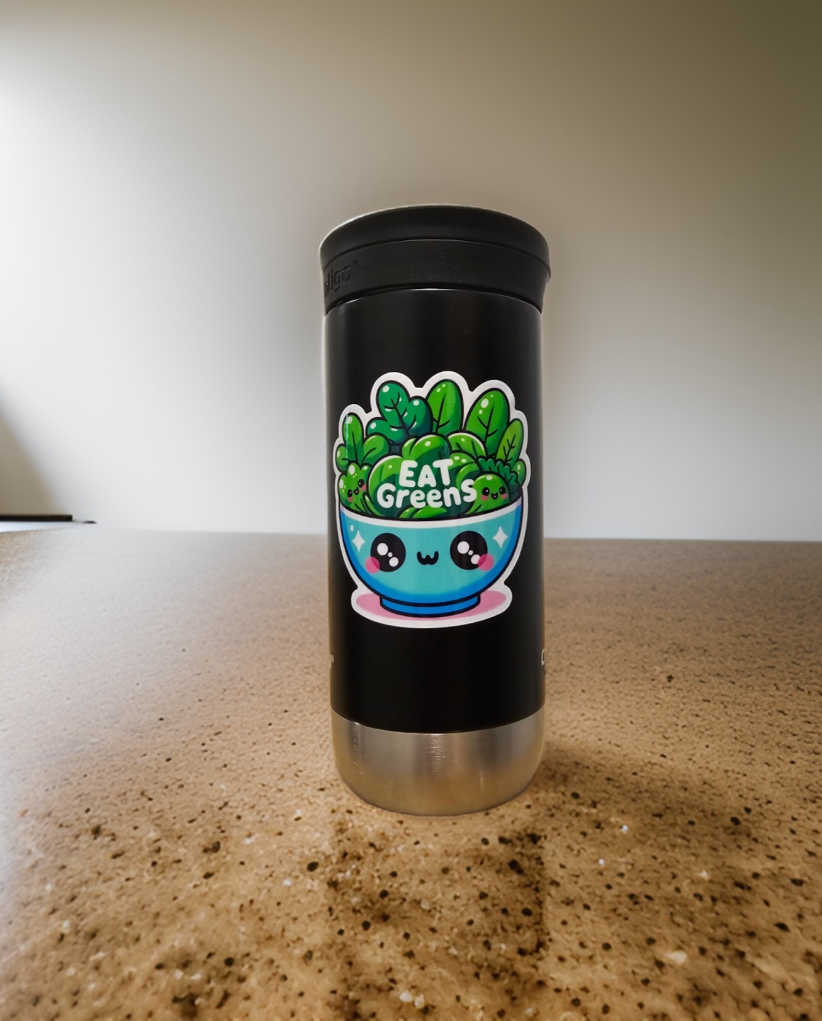 Eat Greens Cute Salad Bowl