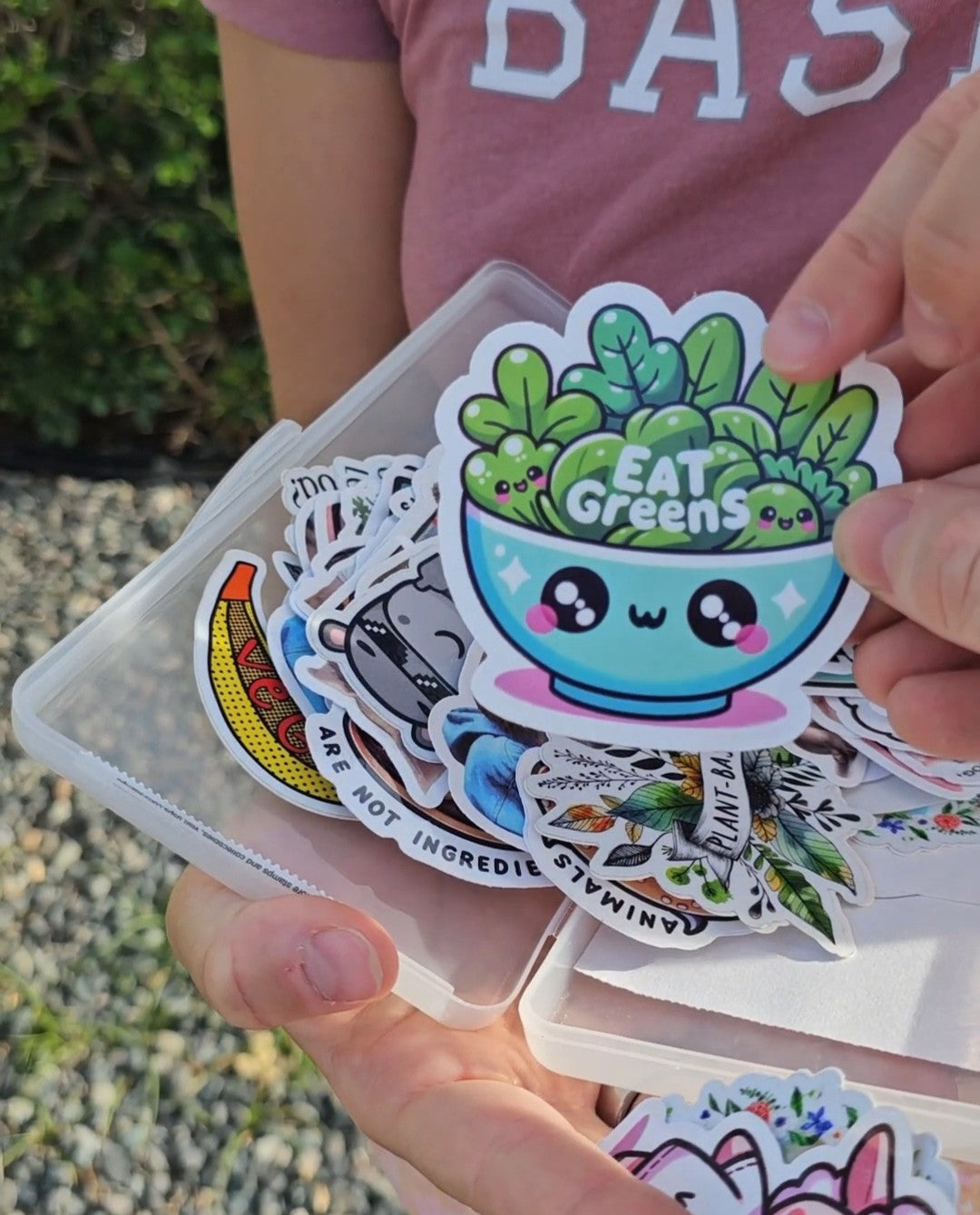 Eat Greens Cute Salad Bowl