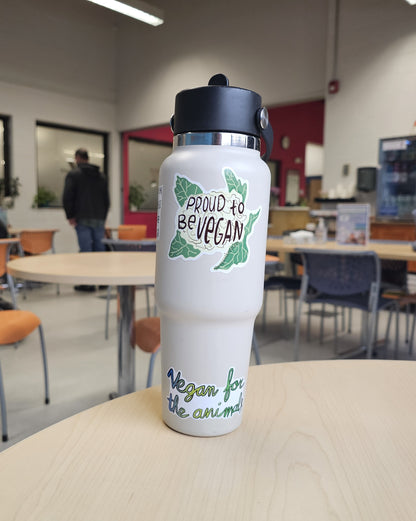 Proud To Be Vegan Sticker