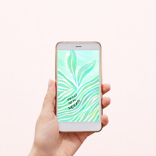 Proud to be Vegan Wallpaper