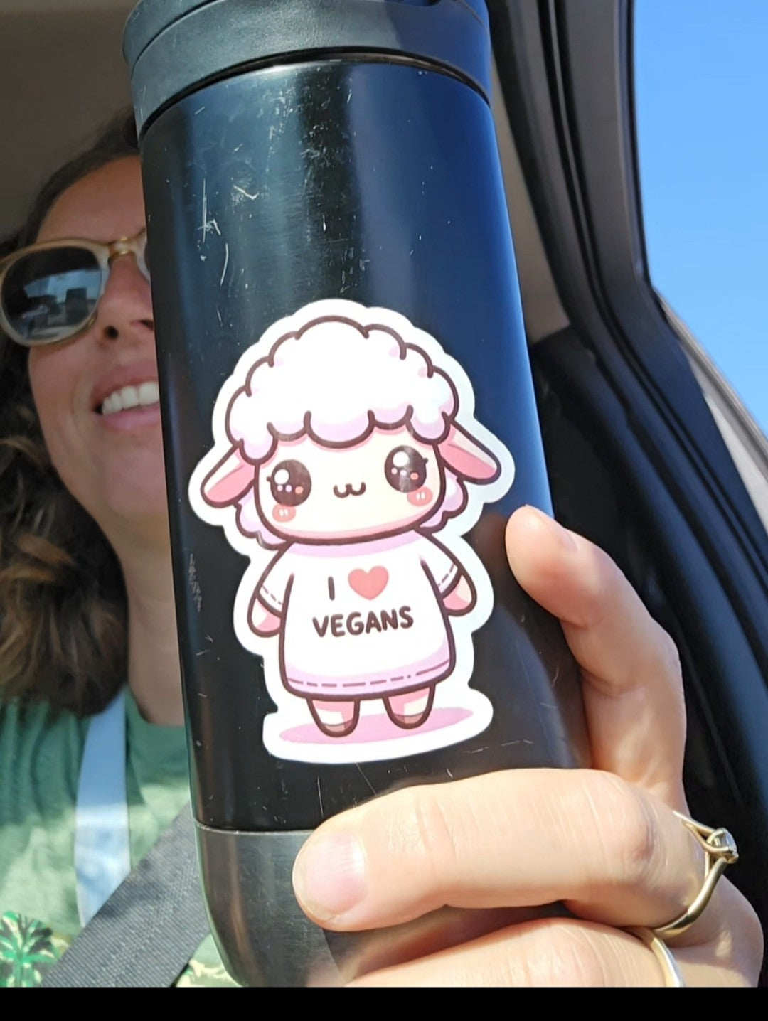 I Heart Vegans Sheep