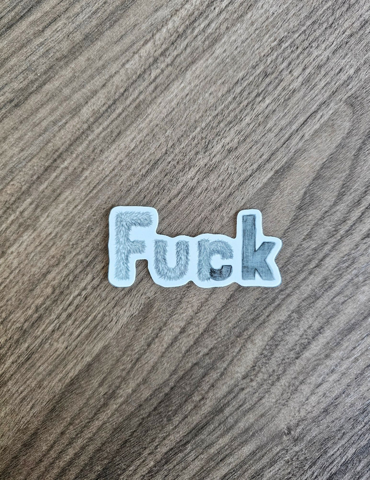 Fuck/Fur Vegan Activist Sticker