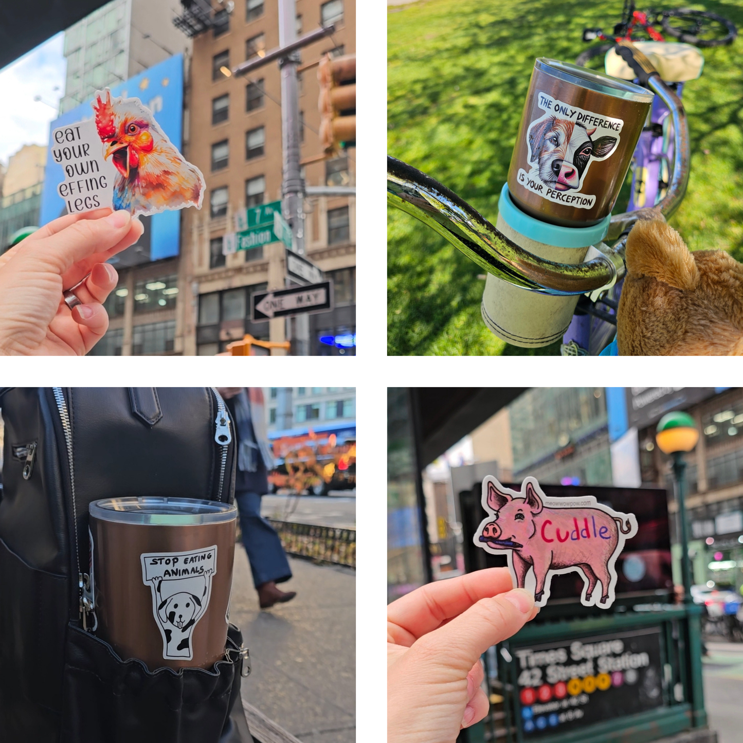 25 Vegan Stickers Bundle | Random Pack | 50% Off | Waterproof Vegan Stickers