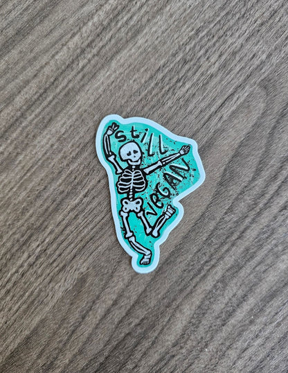 Still Vegan Skeleton
