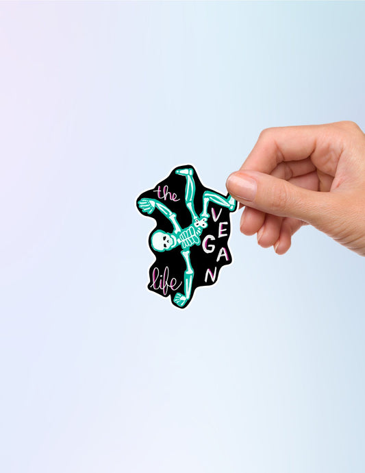 The Vegan Life Sticker