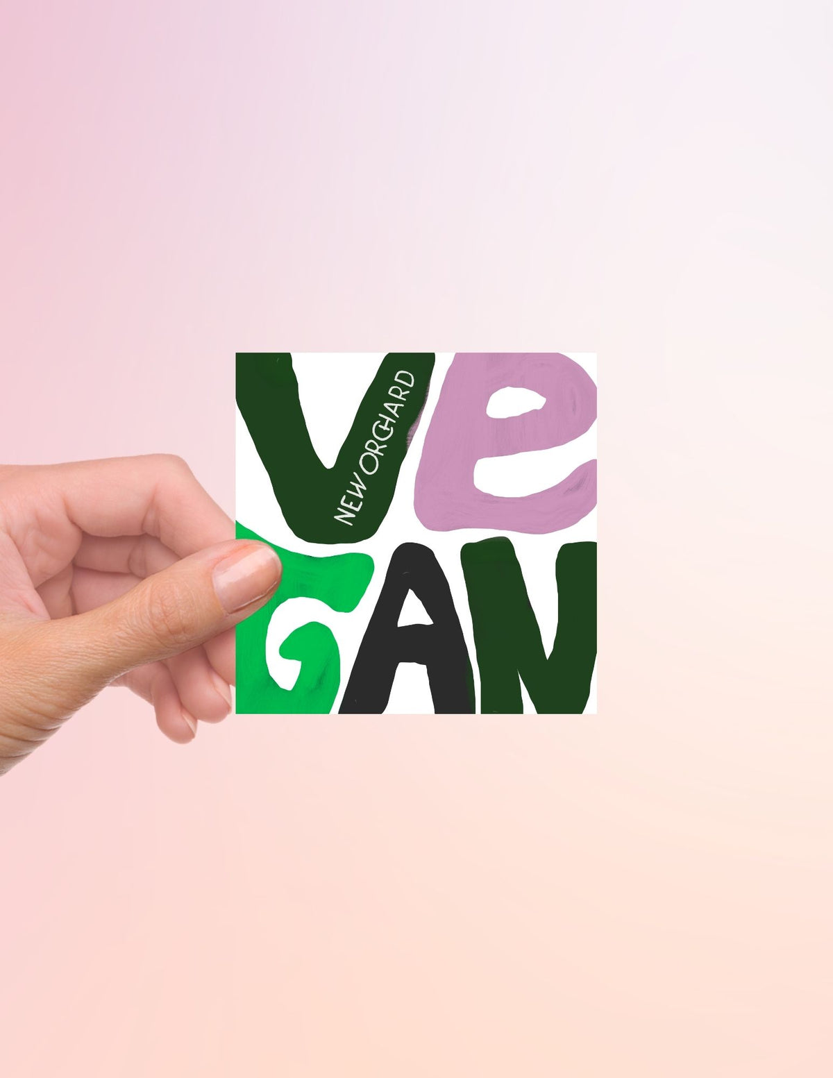 Vegan New Orchard Sticker